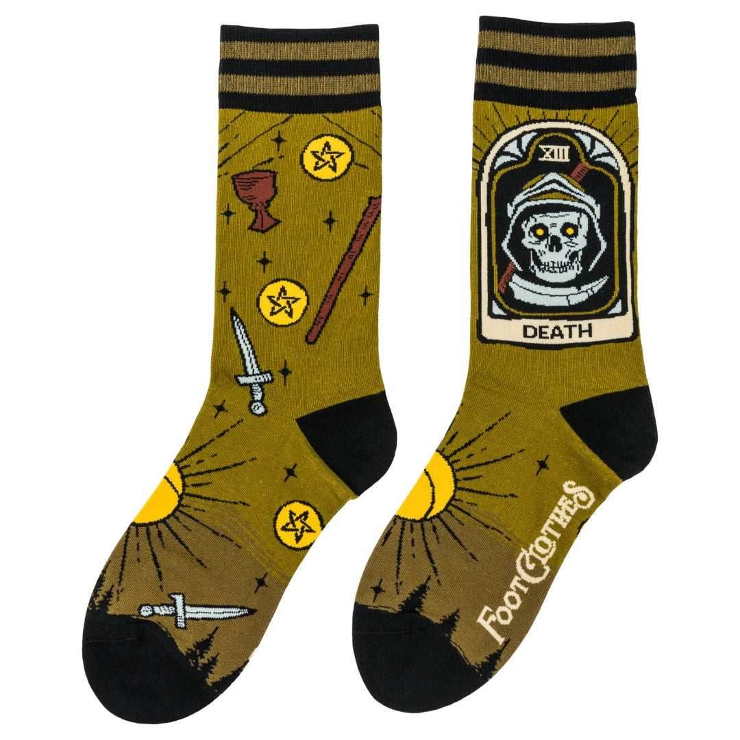 Death Tarot Nouveau Crew Socks - 
