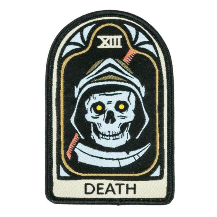 LIMITED Death Tarot Nouveau Iron-On Patch - 