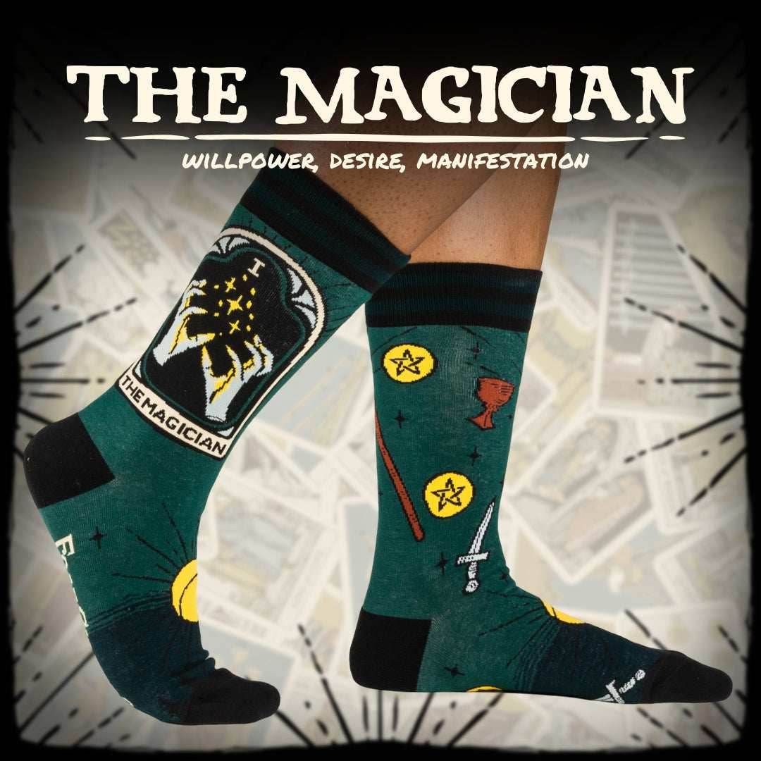 The Magician Tarot Nouveau Crew Socks - 