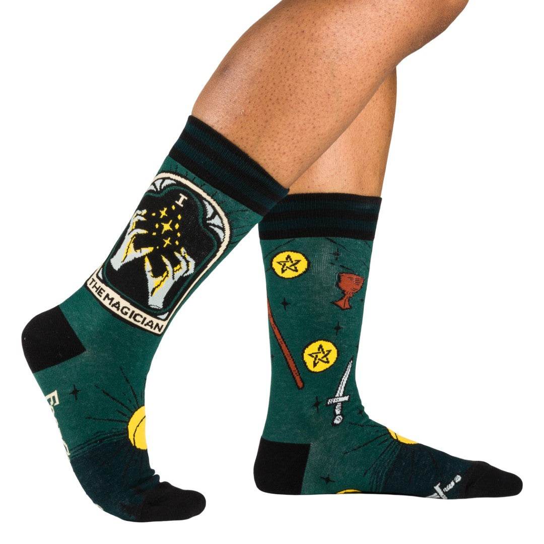The Magician Tarot Nouveau Crew Socks - 