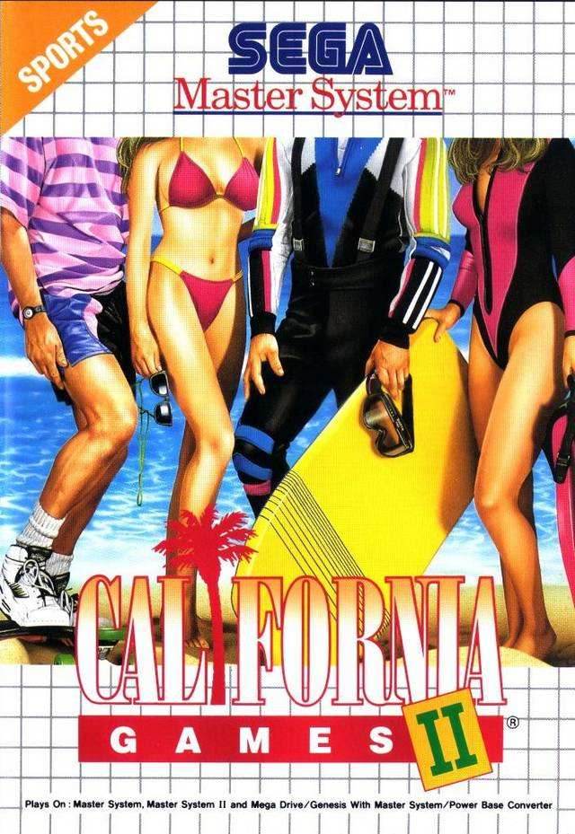 California Games II (Sega Master System) - Game Manual Only