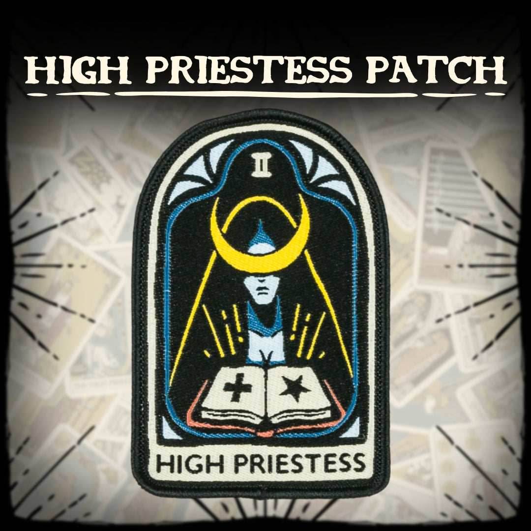 LIMITED The High Priestess Tarot Nouveau Iron-On Patch - 
