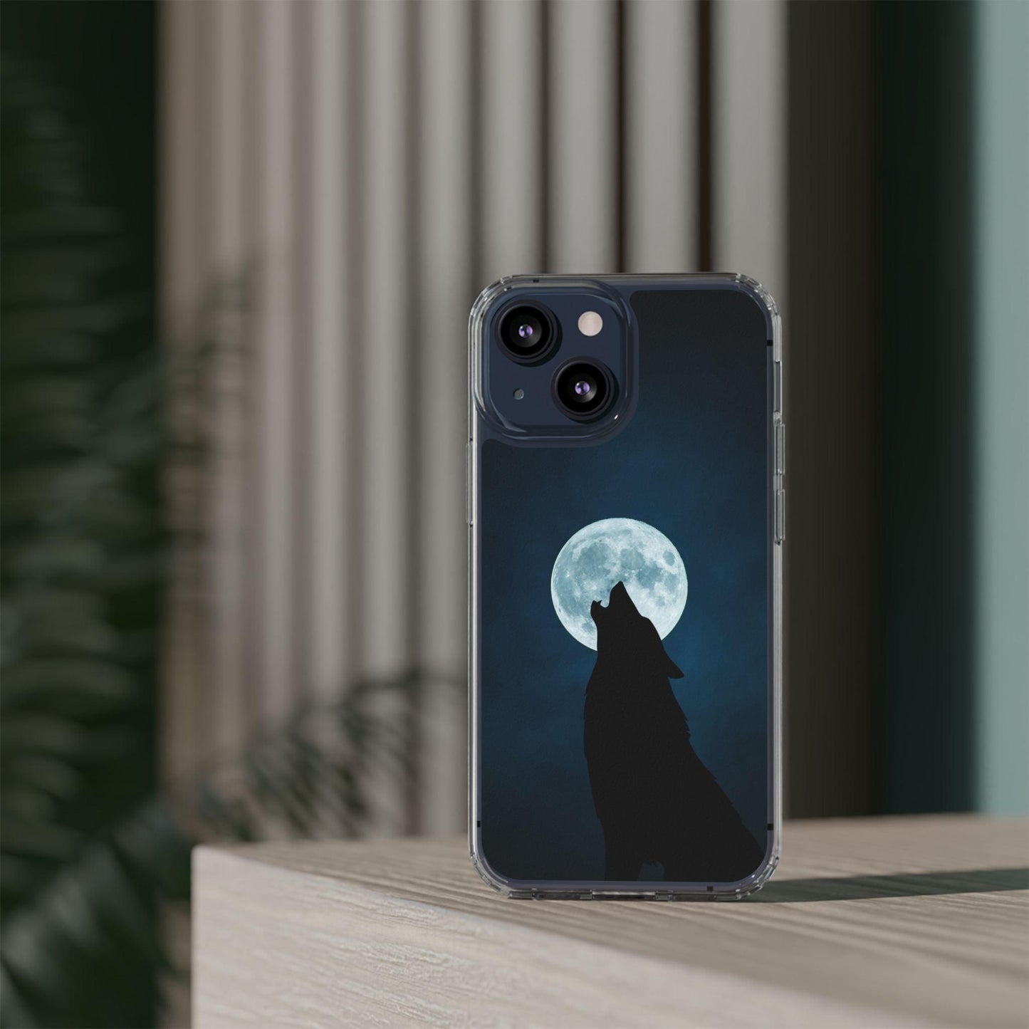 Full Moon and Wolf Clear Cases