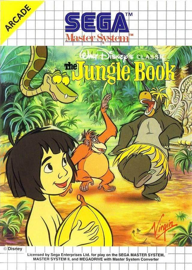 Disney's The Jungle Book (Sega Master System) - Game Manual Only