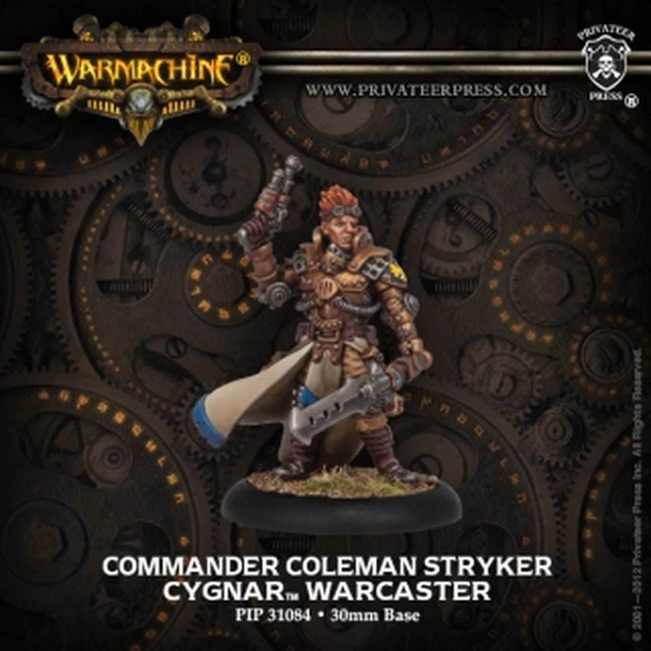 Warmachine: Cygnar Commander Coleman Stryker 1 - 
