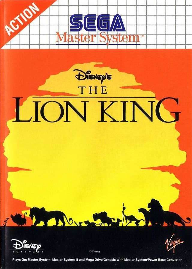 The Lion King (Sega Master System) - Game Manual Only