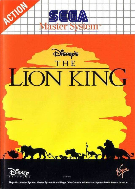 The Lion King (Sega Master System) - Game Manual Only