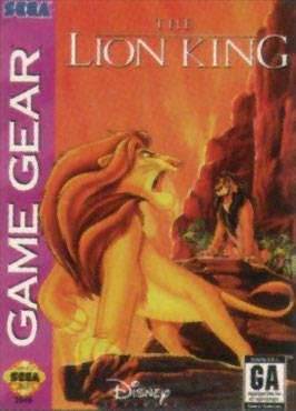 The Lion King (Sega Game Gear) - Game Manual Only