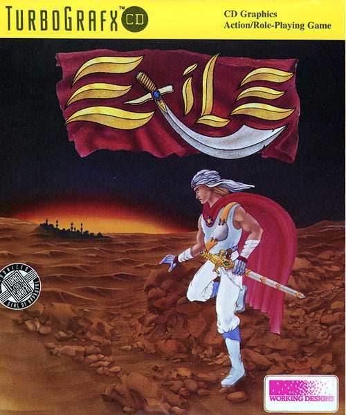 Exile [Super CD] (TurboGrafx-16) - Game Manual Only