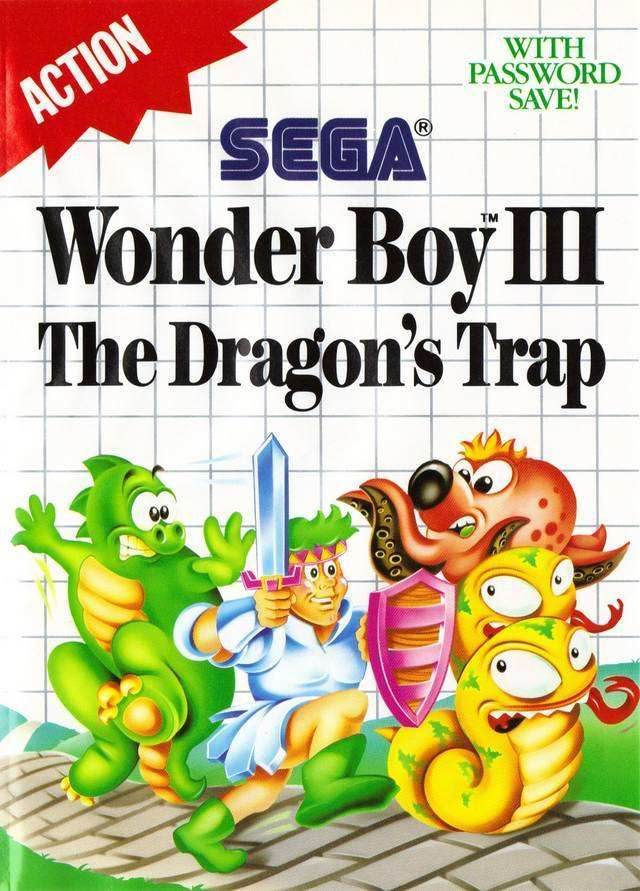 Wonder Boy III the Dragon's Trap (Sega Master System) - Game Manual Only