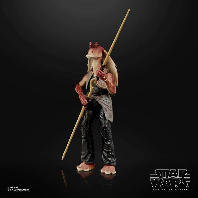 Star Wars: The Black Series - Jar Jar Binks (The Phantom Menace) 6-Inch Deluxe Action Figure - 
