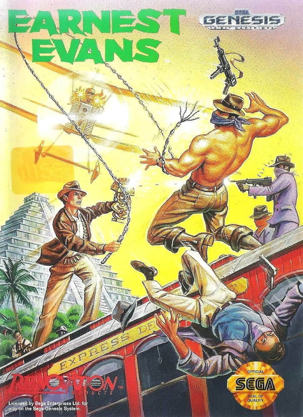 Earnest Evans (Sega Genesis) - Game Manual Only