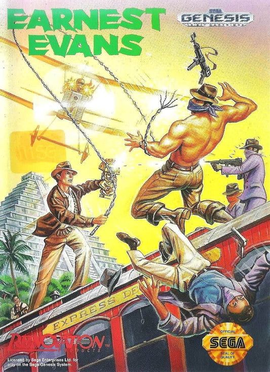 Earnest Evans (Sega Genesis) - Game Manual Only