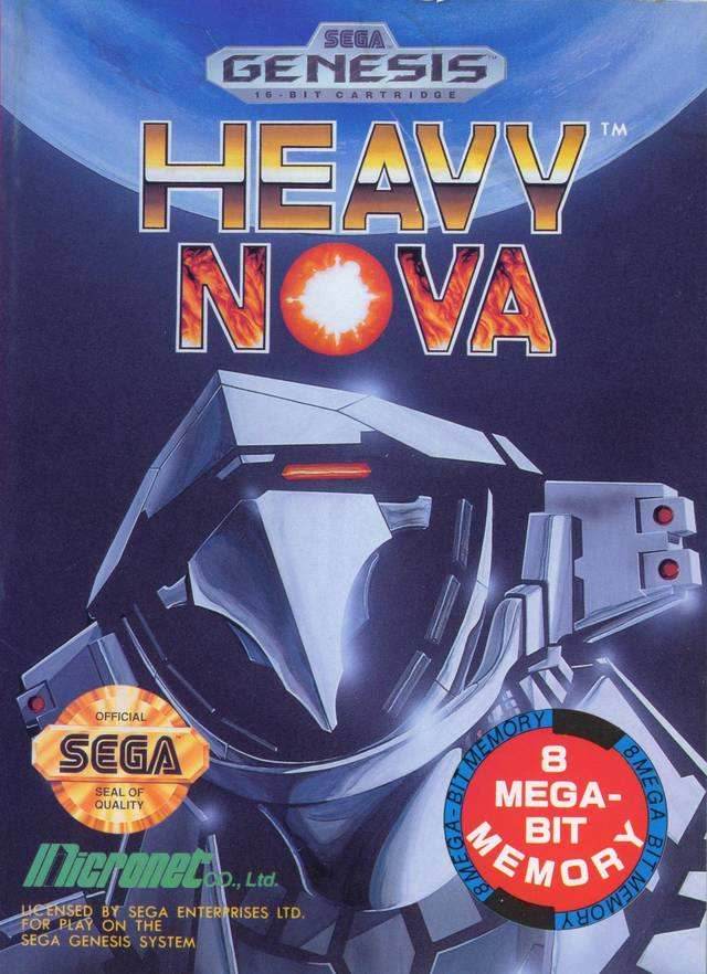Heavy Nova (Sega Genesis) - Game Manual Only