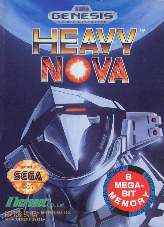 Heavy Nova (Sega Genesis) - Game Manual Only