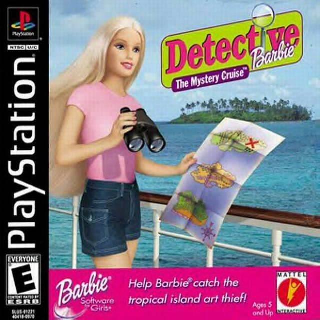 Detective Barbie: The Mystery Cruise (Playstation) - Game Manual Only
