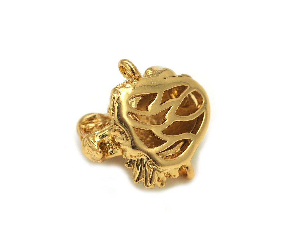 CZ Wolf Head Connector, Sku#Y628