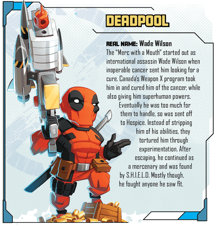 Marvel United: X-Men Deadpool Expansion - Kickstarter Edition - 
