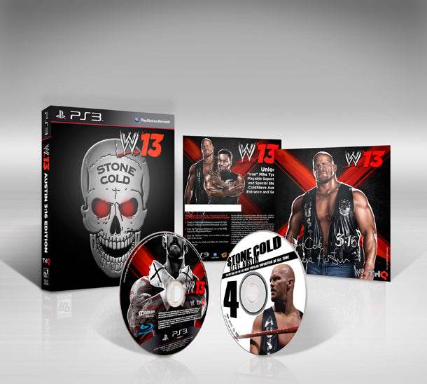 WWE '13: Austin 3:16 Edition (Playstation 3) - Game Manual Only