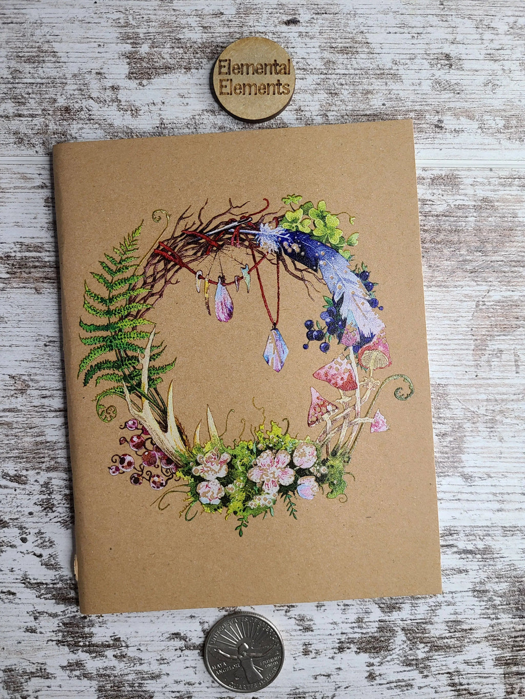 Element Witch's Wreathe Journal