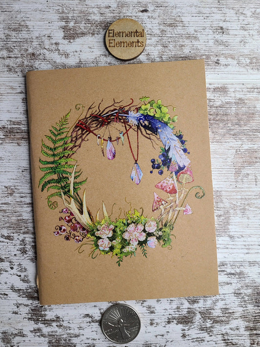 Element Witch's Wreathe Journal