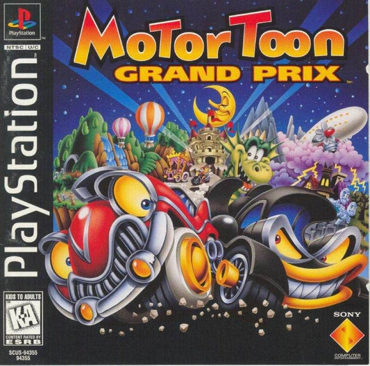 Motor Toon Grand Prix (Playstation) - Game Manual Only
