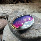 Purple Skies Northern Lights Necklace