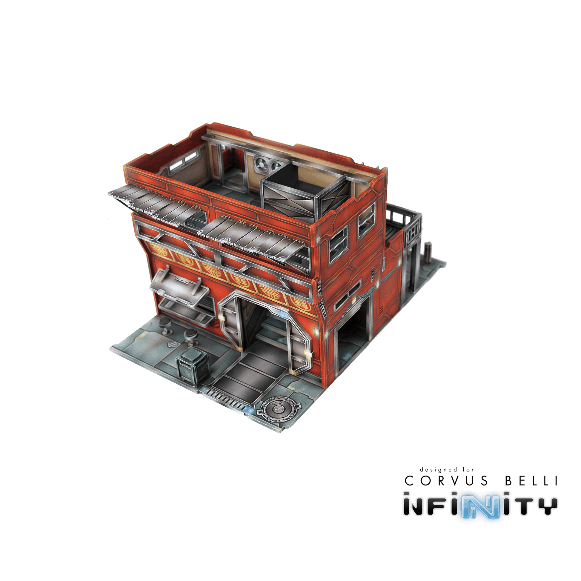 Xiguan Vendor Flat - Color Printed in Red