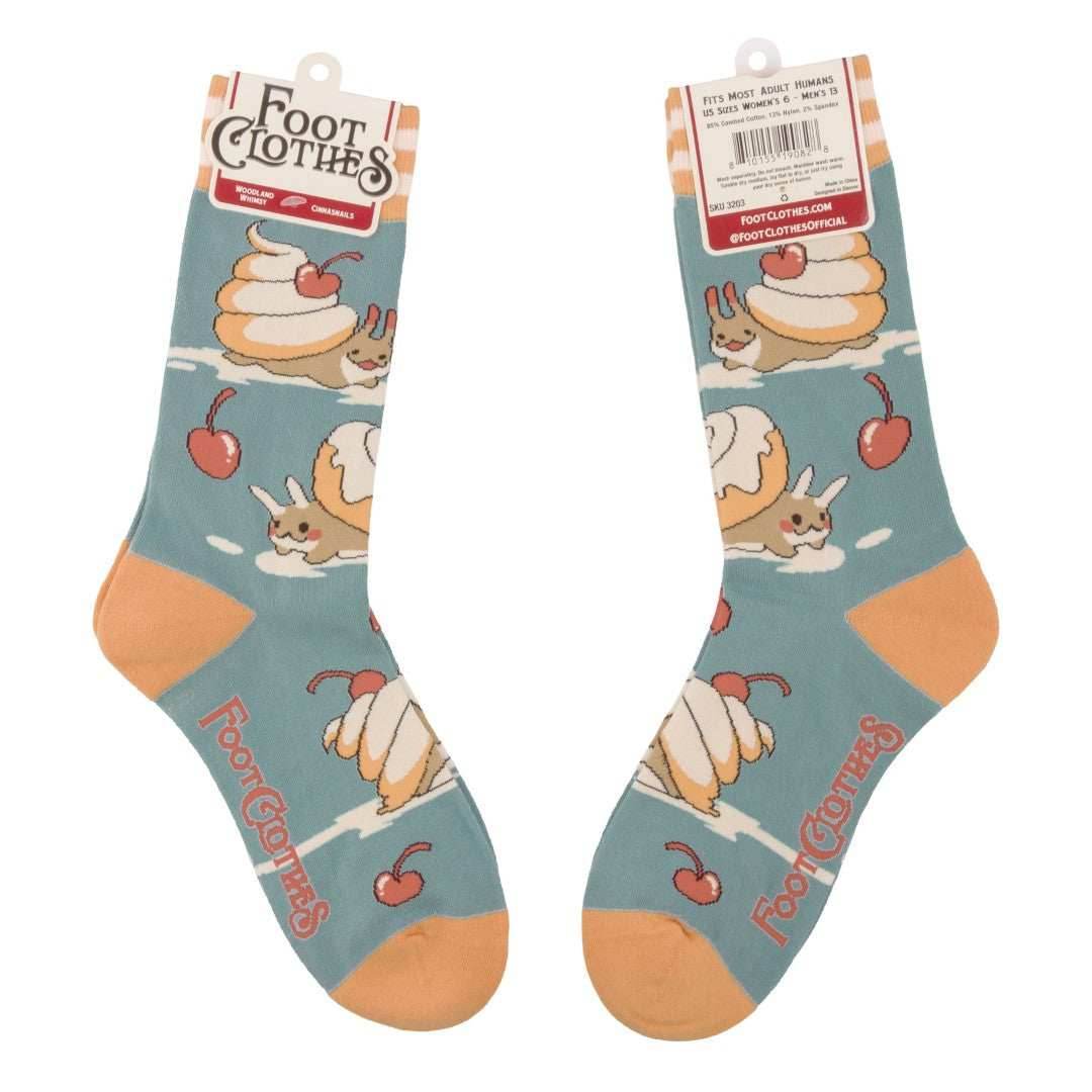 Cinnasnails Crew Socks - 