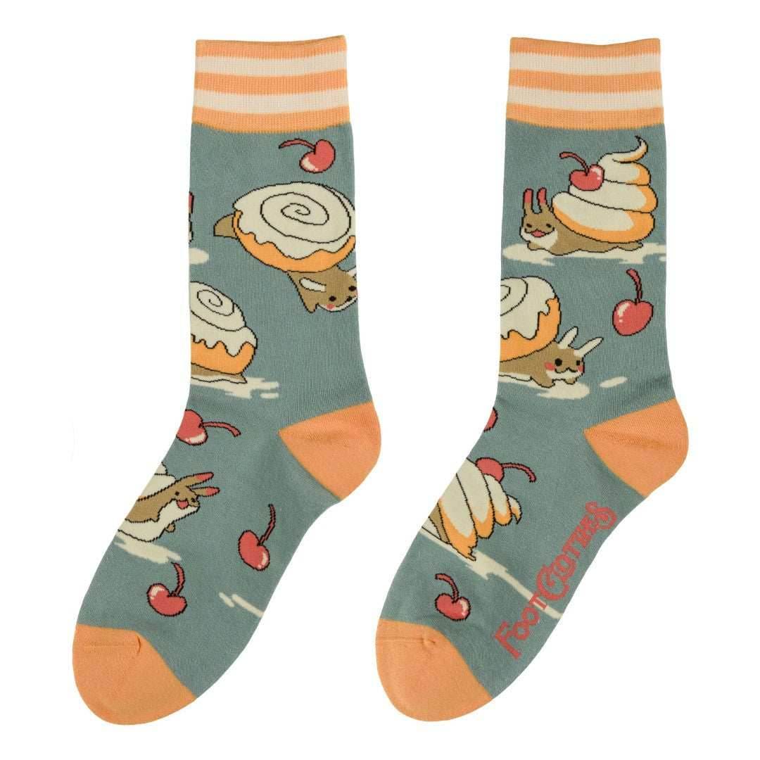 Cinnasnails Crew Socks - 