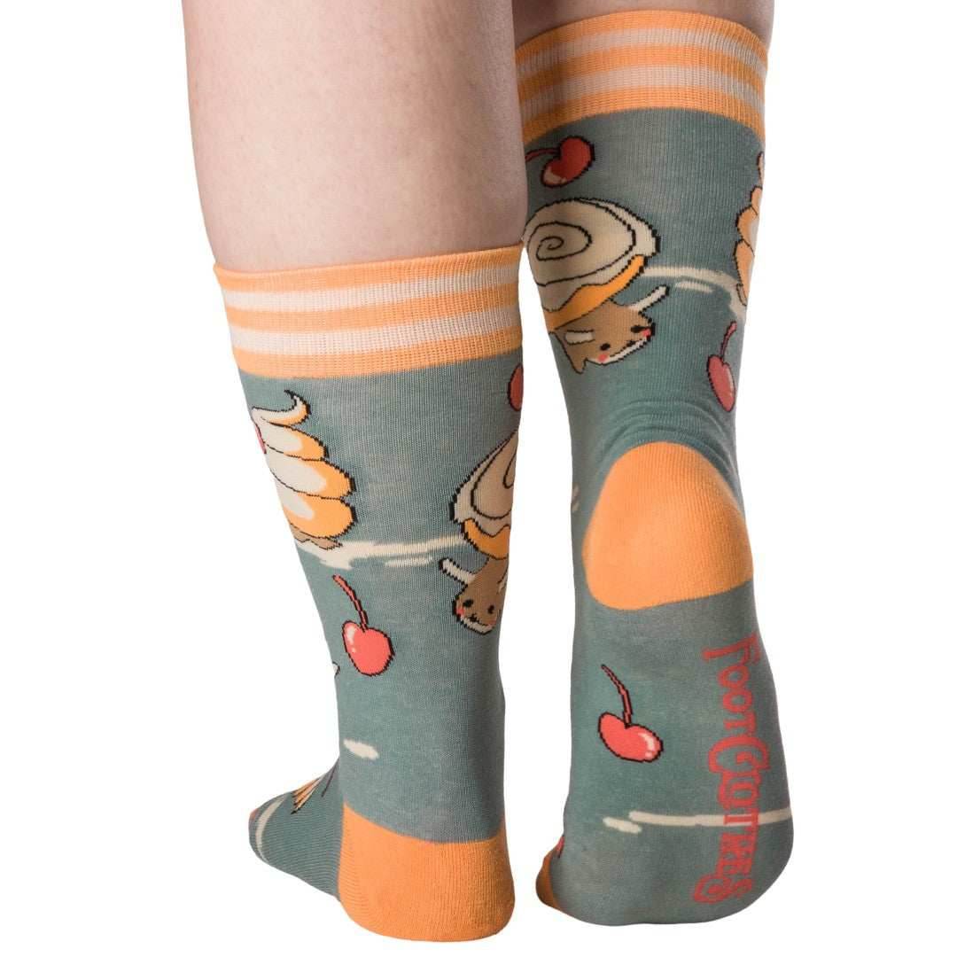 Cinnasnails Crew Socks - 