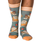 Cinnasnails Crew Socks - 