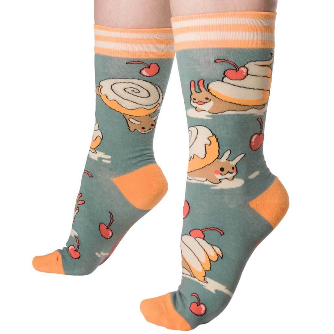 Cinnasnails Crew Socks - 