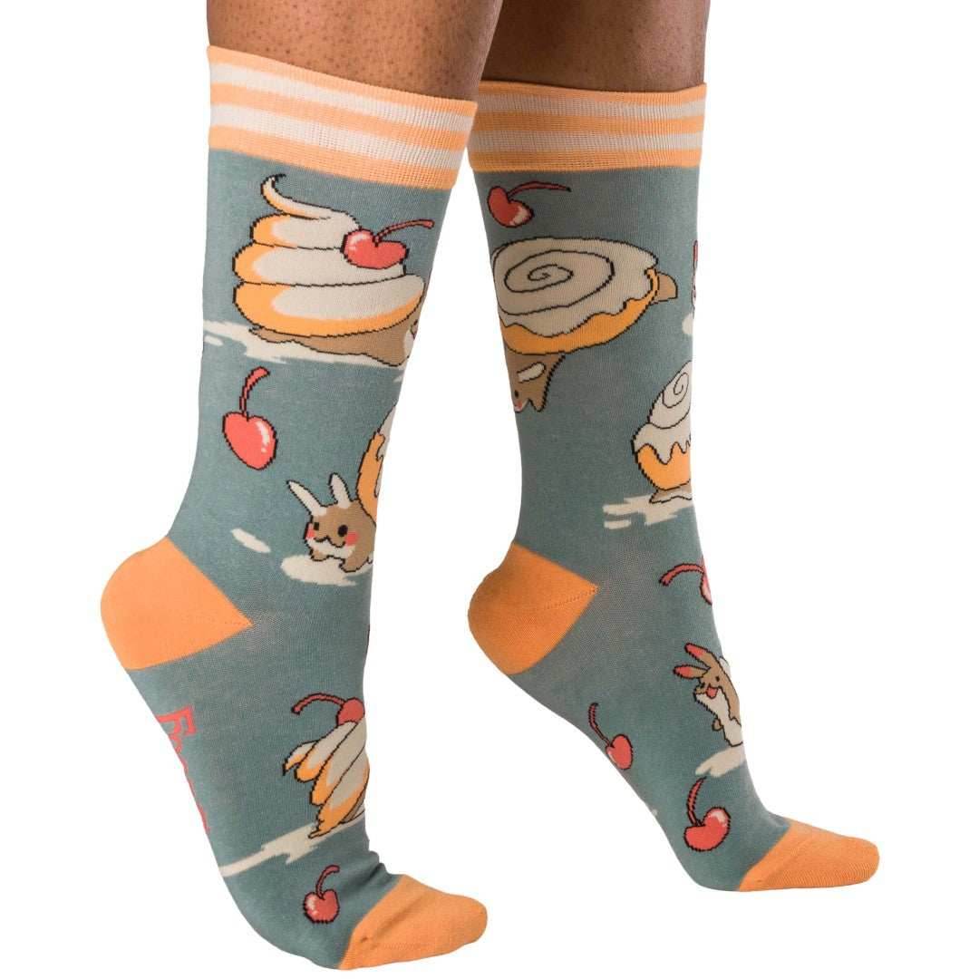 Cinnasnails Crew Socks - 