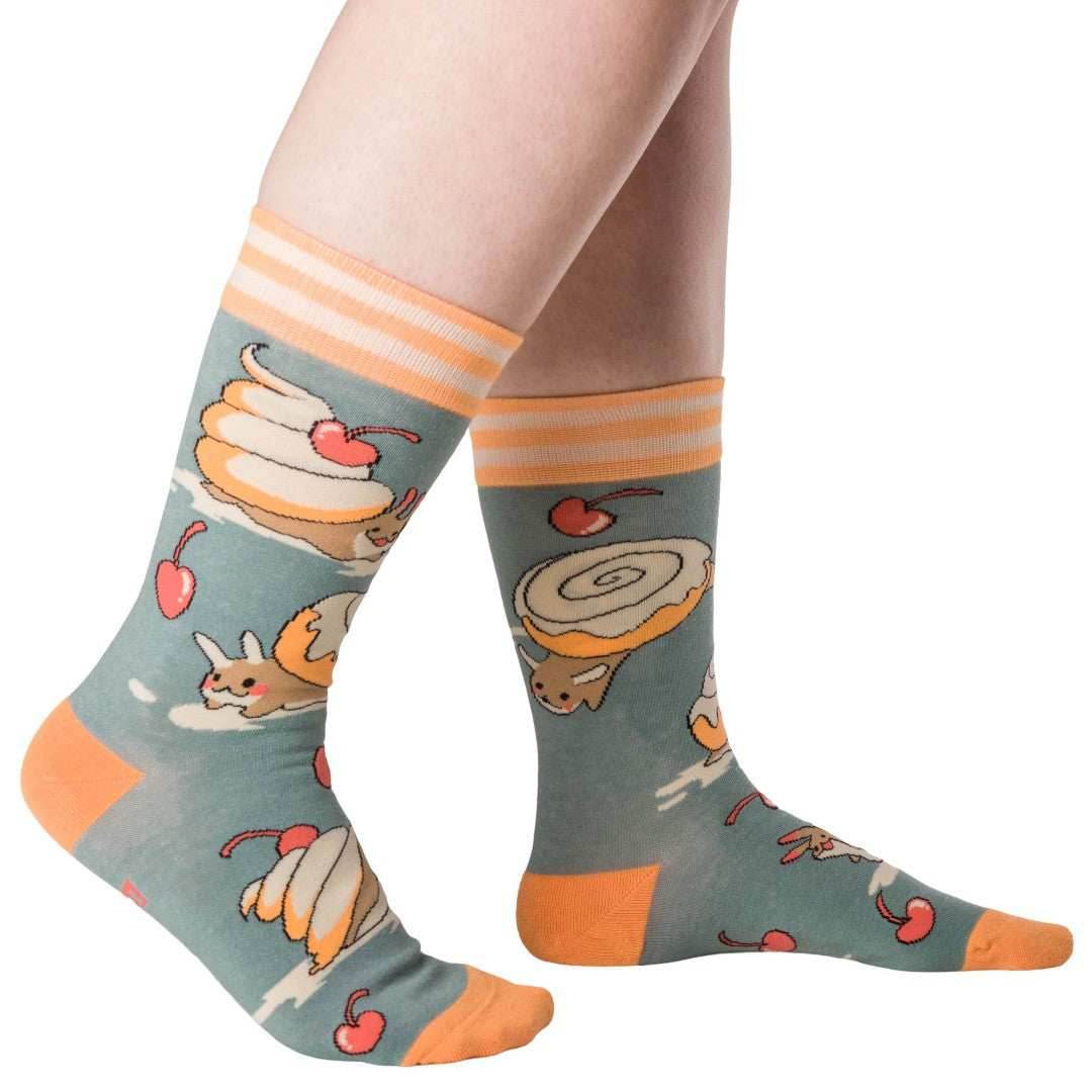 Cinnasnails Crew Socks - 