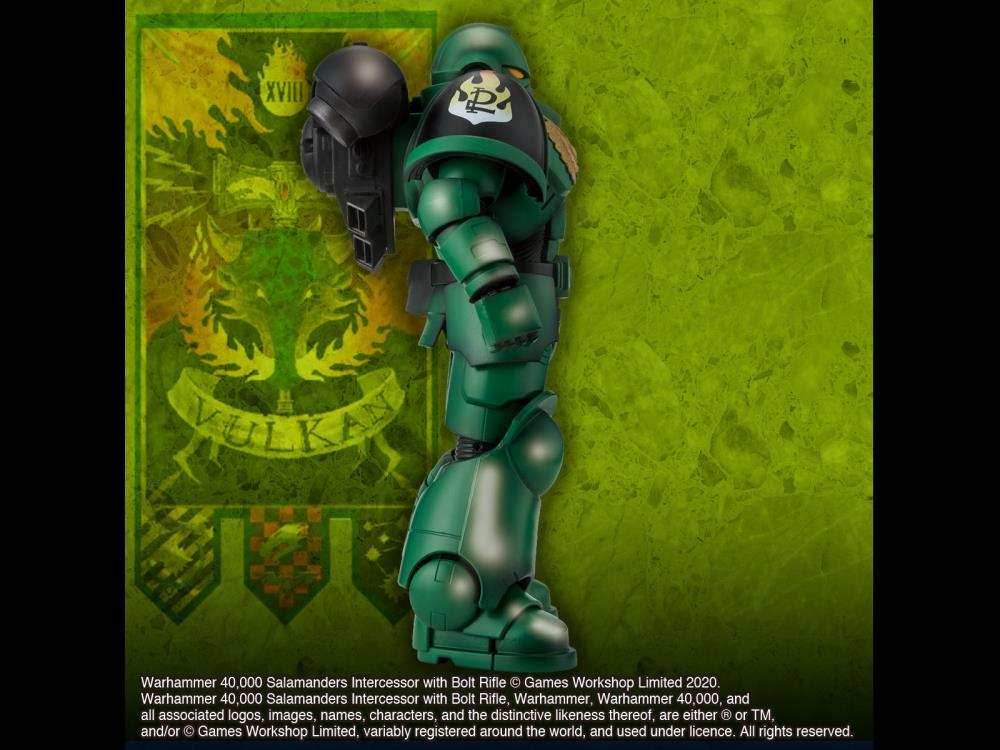 Warhammer 40K: Salamanders Intercessor - 