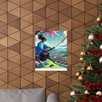 The electric hill  Posters