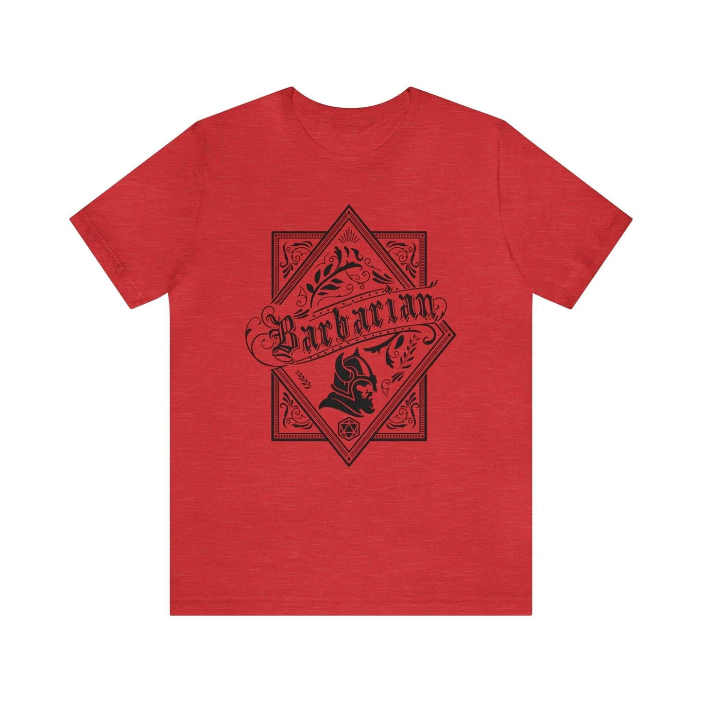 Barbarian Class Shirt - Heather Red / S