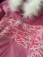 Pink Suki Zip-Up