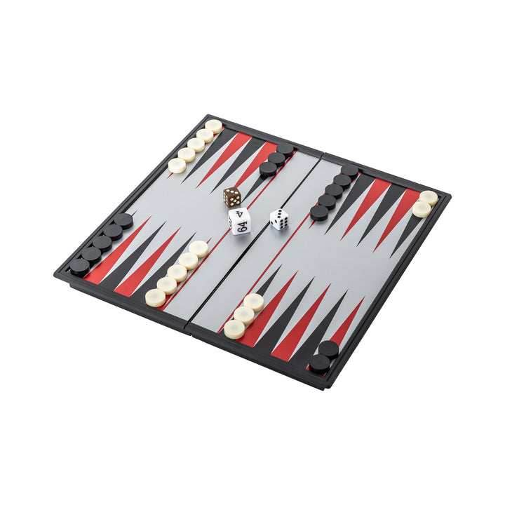 Mad Man: Magnetic Game Travel Set - Backgammon - 