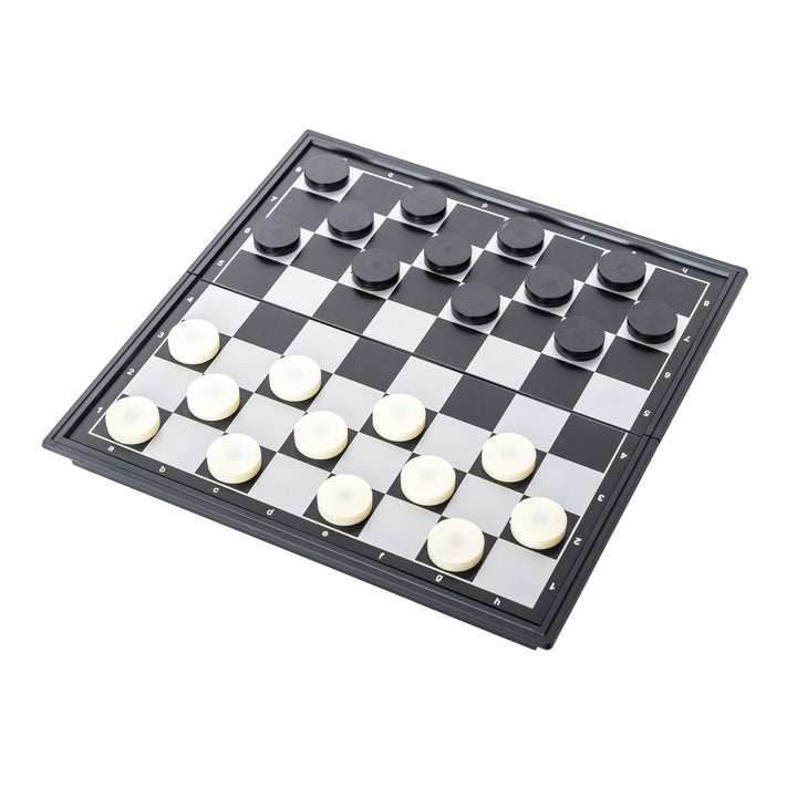 Mad Man: Magnetic Game Travel Set - Checkers - 