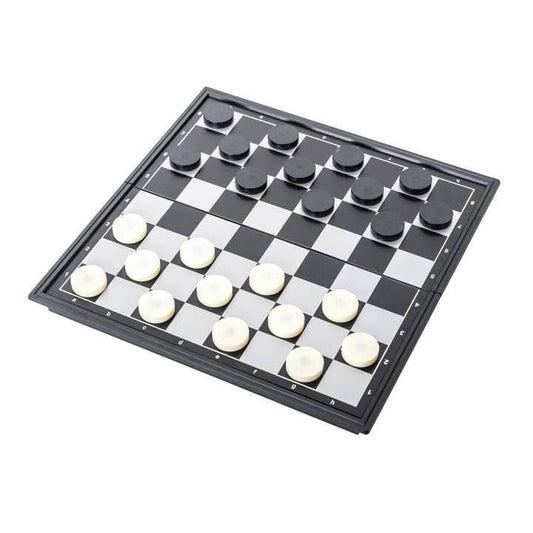 Mad Man: Magnetic Game Travel Set - Checkers - 