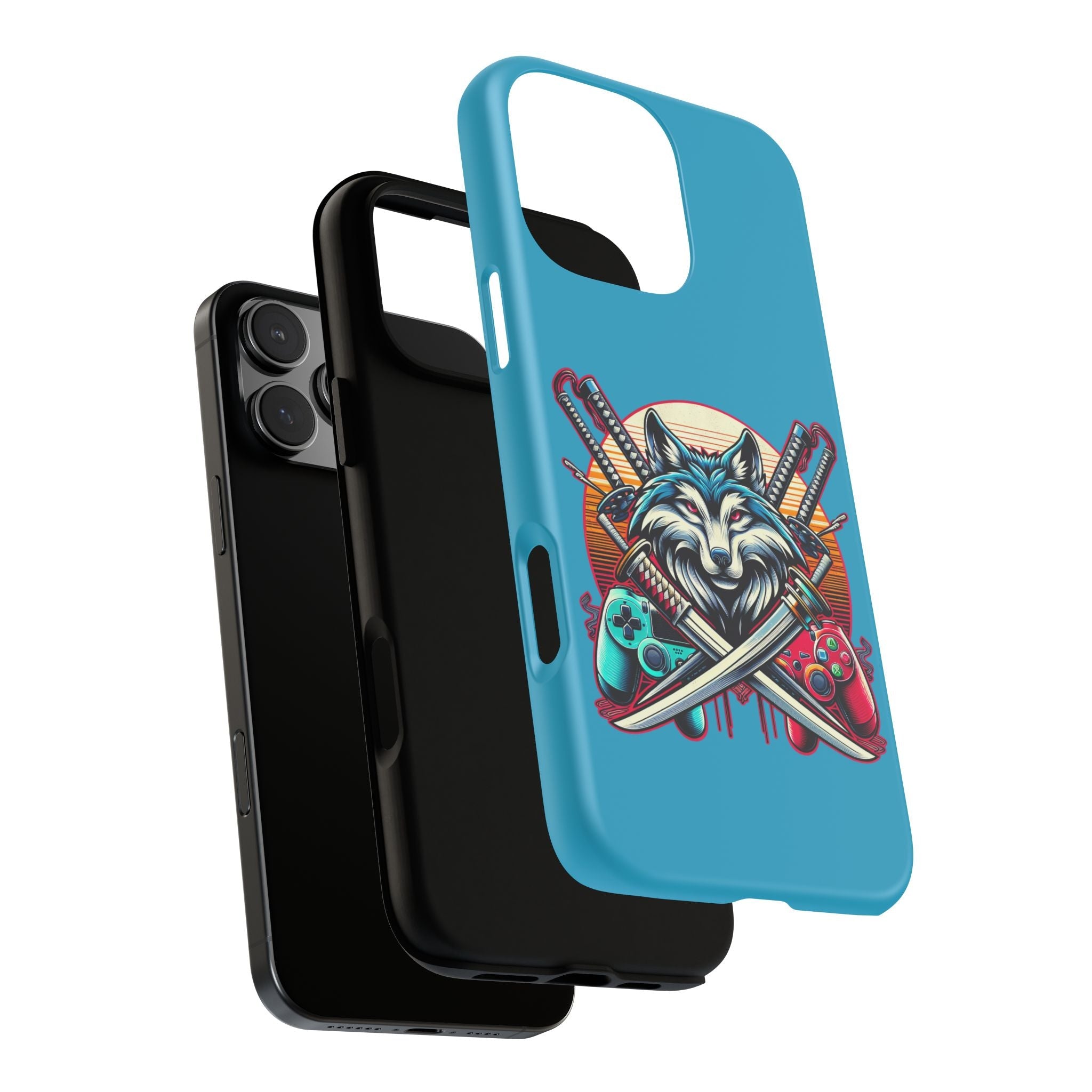 The Wolf Gamer Phone Cases