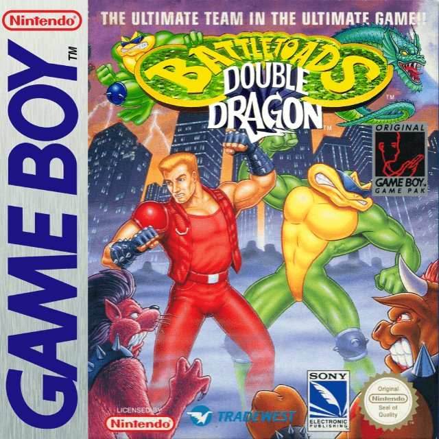 Battletoads / Double Dragon (Gameboy) - Game Manual Only