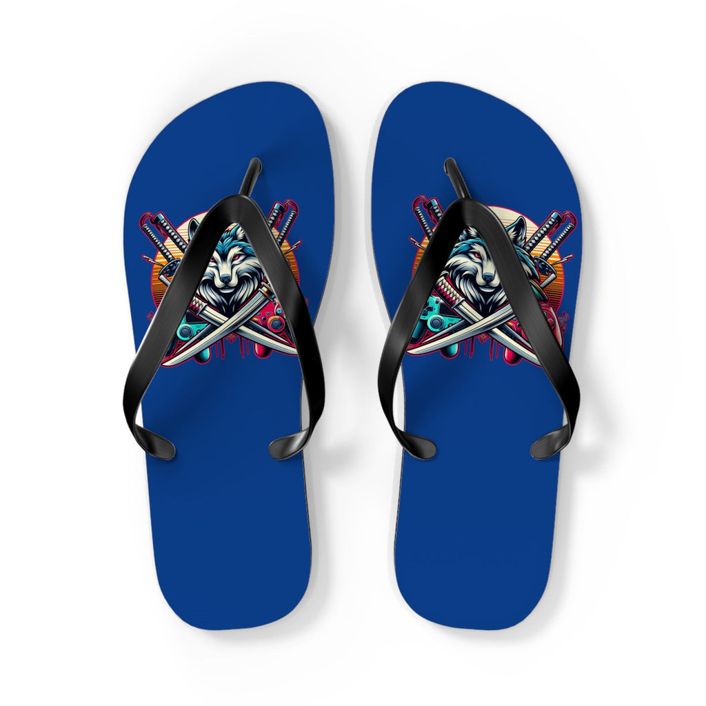 XP Wolf Gamer Flip Flops
