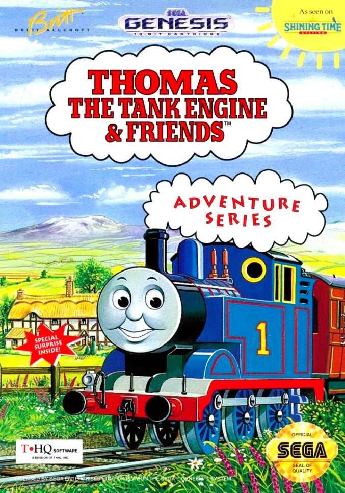 Thomas the Tank Engine & Friends(Sega Genesis) - Game Manual Only