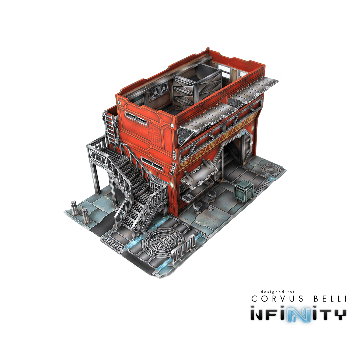 Xiguan Vendor Flat - Color Printed in Red