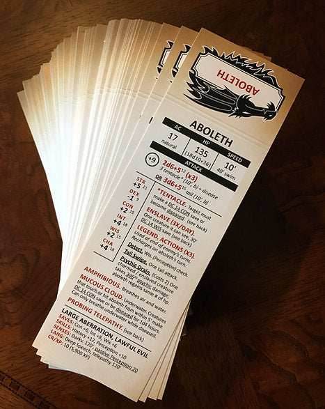 Stat Trackers - Core Set - 5th Ed - 