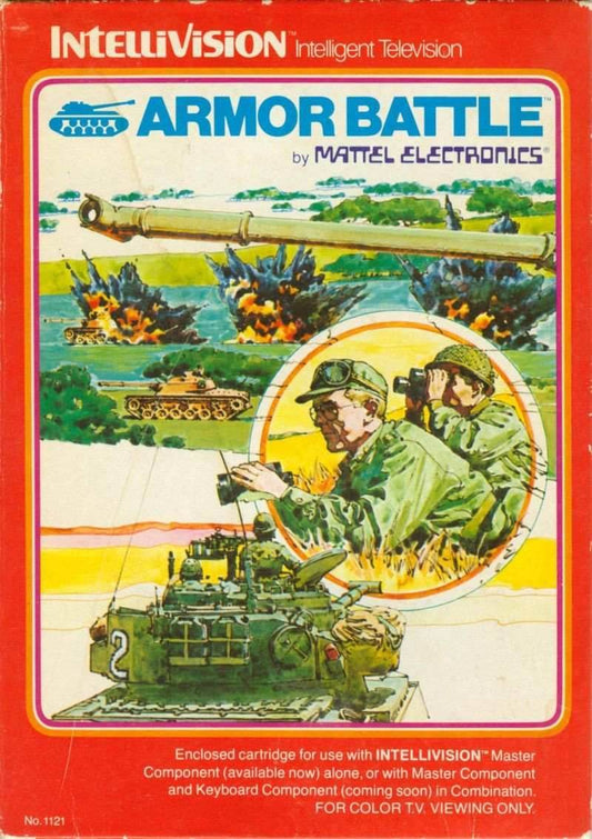 Armor Battle (Intellivision) - Game Manual Only