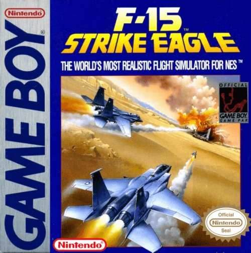 F-15 Strike Eagle (Gameboy) - Game Manual Only